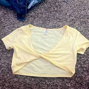 Brand new never worn twist shirt